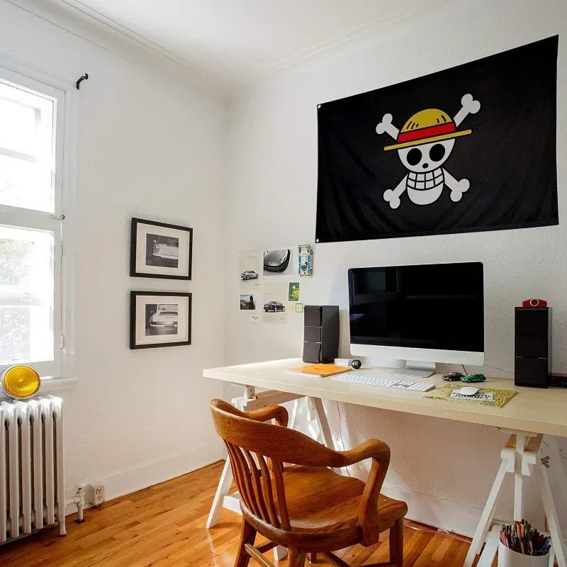 Flaga Piracka Luffy dla Fanów